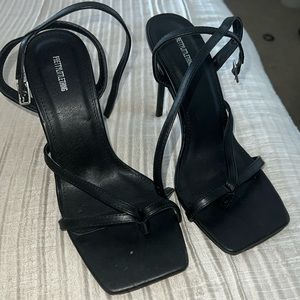 Black heel from pretty little thing